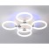 LED ceiling lamp with Ambrella Light, Original, FA3841, 5XLED, 70 W, 5250LUM, 3000-6400K, white color.