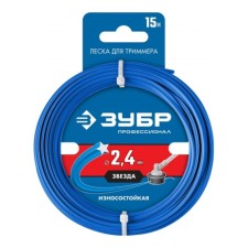 Flaim for trimmer bison professional 71020-2.4, section star, d = 2.4 mm, 15 m