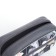 Lightning cosmetic bag, gray color