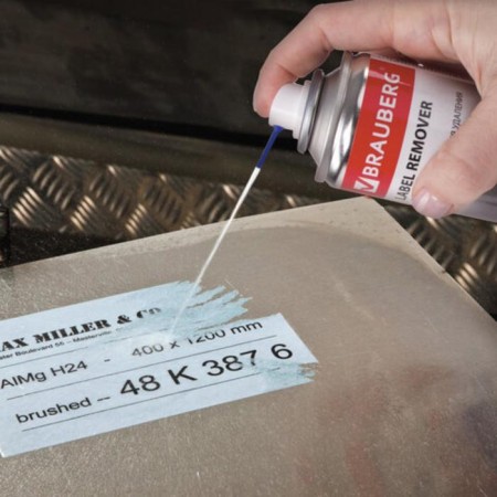 Spray gel to remove labels, traces of glue and sticky tapes, Brauberg Max, 210 ml,-3