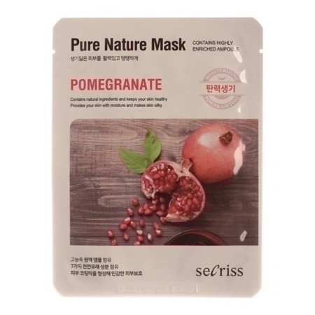 Facial face mask ANSKIN Secriss Pure Nature Pomeganate, 25 ml
