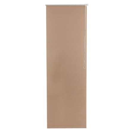 Roller curtain 50 x 175 cm, "Plain", cocoa color