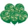 Latex balls 12 “Camouflage”, pastel, set of 50 pcs., Dark green color