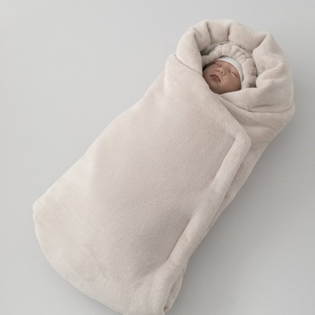 Set for discharge Winter Kinderlitto "Domovyen", 5 items, height 56-62 cm, beige color-2