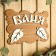 Bath plate 24.5 × 15.5 cm "Bath, leaves"