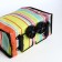 Folding bag on Velcro, 2 wheels, colorful color