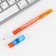 Pen Plastic with a cap of ballpoint “Crimean holidays”, blue paste, 0.7 mm