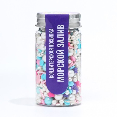 Confectionery Sprinking "Sea Bay", 50 g-1