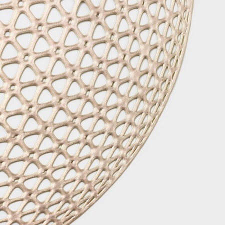 Set of serving napkins on the table “Sphere”, d = 35.5 cm, 4 pcs, color gold-2