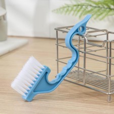 Washing brush, curved, 18 × 6.5 cm, color mix