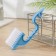 Washing brush, curved, 18 × 6.5 cm, color mix