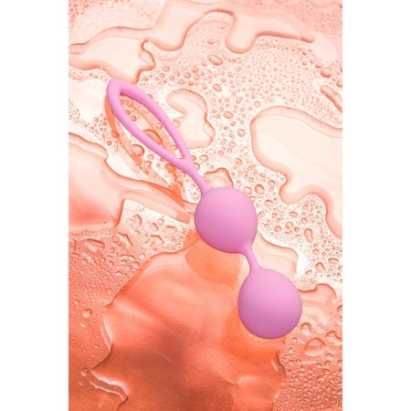 Eromantica Lotus vaginal balls, silicone, pink, 17 cm-5