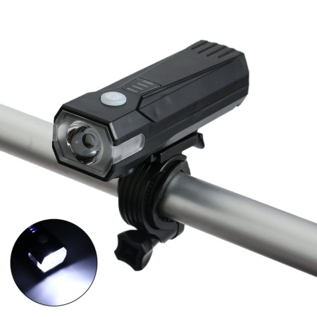 Lanter Bicycle front battery, waterproof, 1 diode, 3 modes, with a signal