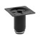 Round OKR001BL Tundra, D = 30 mm, h = 60 mm, black color