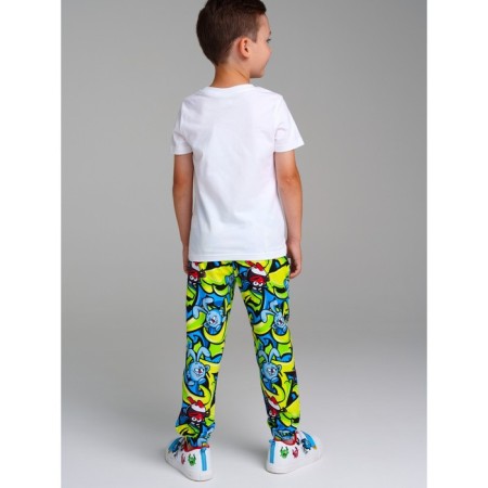 Set for a boy: T -shirt, trousers, height 104 cm-3