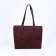 L-Craft tout bag with lightning, external pocket, burgundy color