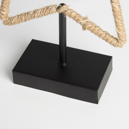 Lamp "New Year's sleigh" LED 3HAAA Black 7x25x33cm-4
