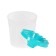 Cup-non-duplicate is a single 200 ml, Provence Calligrata, pastel mix