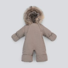 Kinderlitto transformer Kinderlitto “Velvet”, height 62-74 cm, gray-beige color