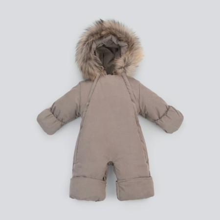 Kinderlitto transformer Kinderlitto “Velvet”, height 62-74 cm, gray-beige color