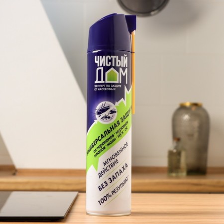 Aerosol from insects pure house super universal double spraying 600 ml-1