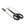 Chancellery scissors 21.0cm office plastic handles, euro suspension