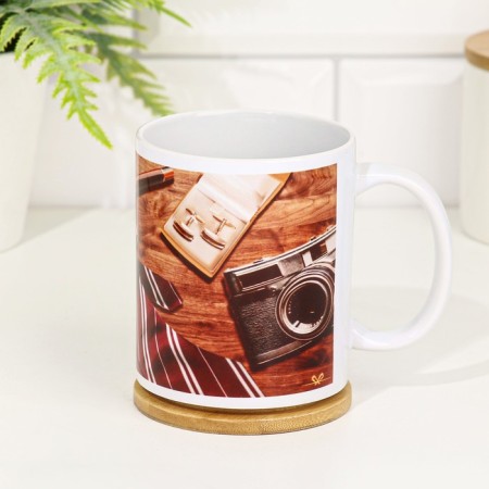 Mug Sublimation "New Victories!" 320 ml, with application-3