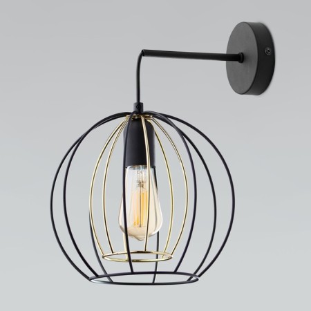Wall lamp Jaula, 60W, E27, 24.5x31x44 cm