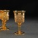 Serving set "Luxury. Gold ", 8 items: a jug 250 ml, 6 glasses, 20 ml, tray, gold color