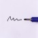 Marker Professional Liner, Black 10 MS-807b
