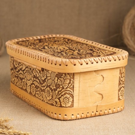 Batonnitsa "Maca", 31x18.5x13 cm, birch bark-2