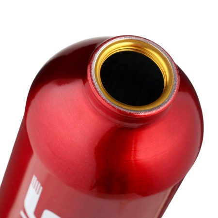 Water bottle, 650 ml, Master K, 21 x 7 cm, aluminum case. Red-2
