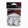 Offset hooks KOI Hard Game Offseet, BN color, No. 1/0, 5 pcs.