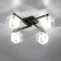 Ceiling chandelier "Virta" E14 4x60 watts