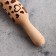 Carved rocking with patterns of "hearts" for baking, beech, 40 mm × 350 mm