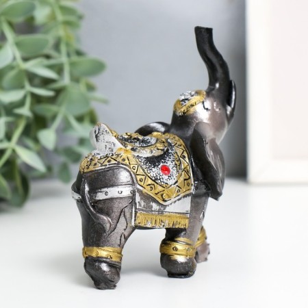 Polystone souvenir "Seven Knights Elephants" H-11.2; 10.5; 9.5; 8.5; 7.5; 6.5; 5.5 cm-2