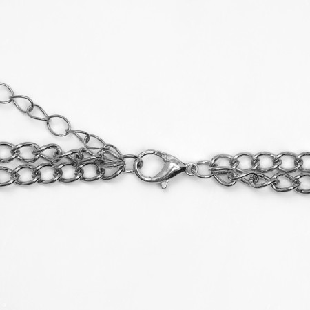 New Year! Symbol of the year 2025! Pendant "snake", white color in silver-1
