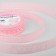 The tape is decorative, repression "openwork flowers", 25 mm × 9.1 ± 0.5 m, pink color