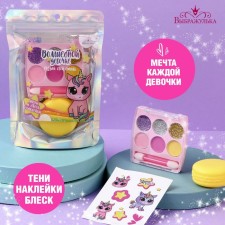 A set of children's cosmetics with stickers 