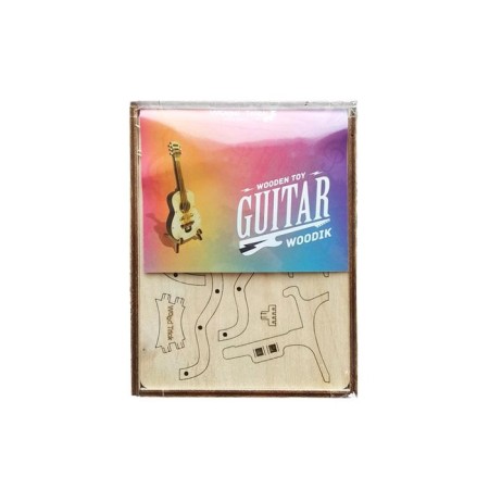 3D puzzle made of wood "Woodic Guitar"-3
