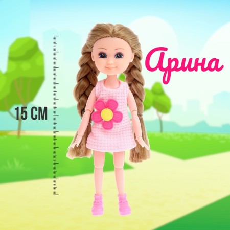 ARINA doll with a motorcycle and accessories, mix-1