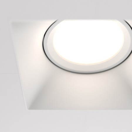 The built-in lamp Technical DL042-01-SQ-W, 1x50W, 11.2x9x4.2 cm, GU10, white color-1