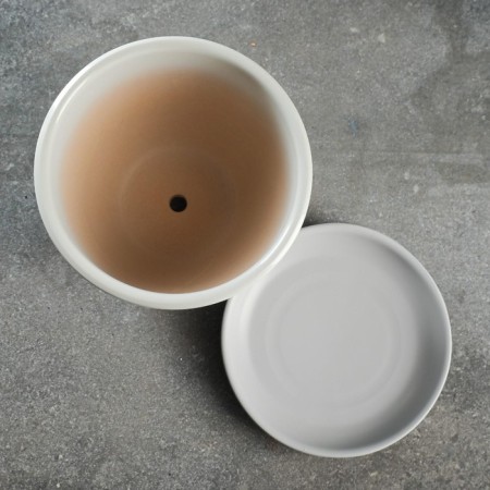 Flower pot "Gray" 1l-6