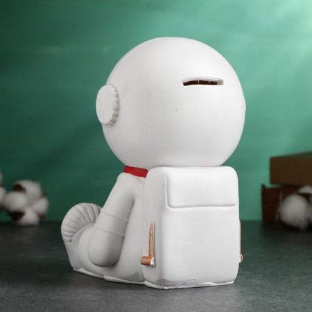 Копилка "Космонавт сидячий" 12,5х12,5х17,5см-2