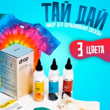 Tay-Dai Triana Clothing Set for dyeing the clothes of 3 colors