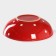 Plate ceramic deep shade “red peas”, 700 ml, d = 18 cm, red color