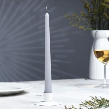 Antique candle, 2.3x 24.5 cm, 5 hours, 55 g, gray
