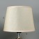 Bulbed lamp with a lampshade Risalux "Shine", 1 × 40 W, E27, 17 × 17 × 24 cm