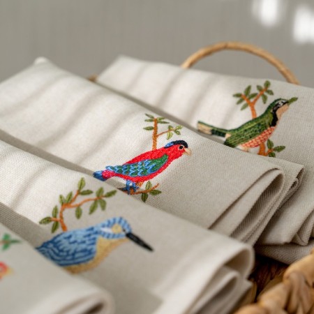 Set of napkins "Plaza", size 43x43 cm, 6 pcs-1