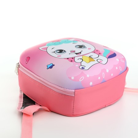 Backpack 25*8*30, lightning department, pink cat-3